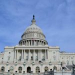 US Capitol Building under clear blue sky