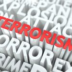 The word Terrorism highlighted among other words