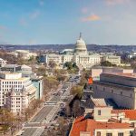 Washington D.C. skyline with Capitol Building in background