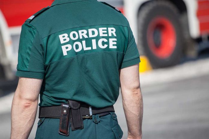 328076831 featured image Person in Border Police uniform standing outdoors