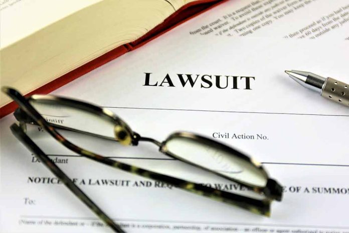 775833220 featured image Lawsuit document with glasses pen and book