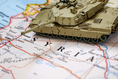 syria_1617656935 featured image Tank model on a map of Syria
