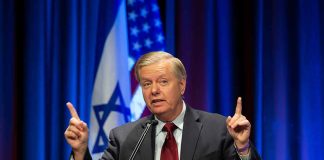 Man speaking at The Jerusalem Post conference