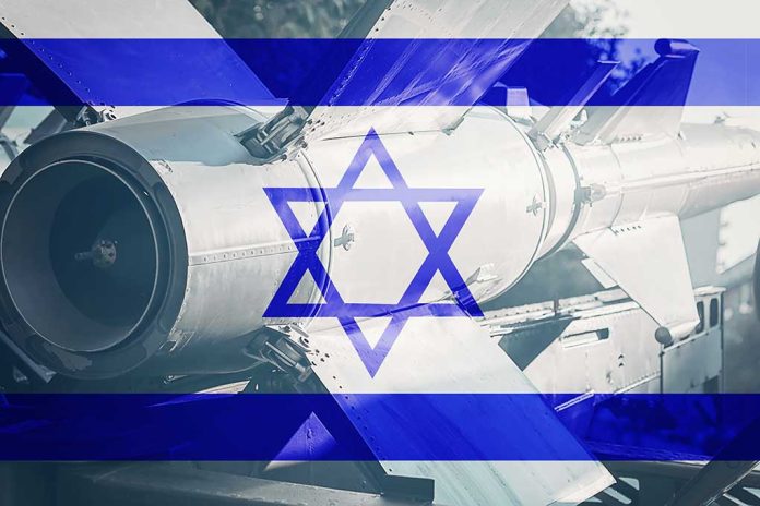 673097776 featured image Missile with Israel flag overlay
