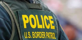 US Border Patrol uniform closeup
