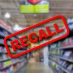 National Recall ANNOUNCEMENT – Do Not Consume! Recall warning over blurred grocery store aisle