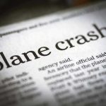 Cargo Giant Plunges—Airport SCRAMBLES! Newspaper headline about a plane crash story
