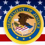 Trump Demands DOJ Probe—Democrats Under Fire Department of Justice seal on American flag background.