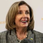 Pelosi’s 16,930% Return—She Made How Much? Smiling woman in plaid blazer with pearl necklace.