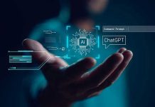 Dropout STUNS OpenAI — Beats PhD System Hand holding digital AI and ChatGPT graphics.