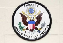 Americans ATTACKED – Embassy WARNS Against Travel Seal of the United States Embassy featuring an eagle and the American flag