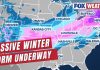 Winter Storm Mayhem: 170 Million on Alert Historic Winter Storm Blasts Plains, 245m Across 40 States