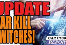 UPDATE - Car 'Kill Switch' - House Vote Fails To Remove