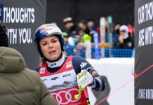 Lindsey Vonn says 'Olympic dream is not over' after crashing
