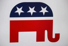 MAGA Succession Battle: Trump’s Master Plan Logo of the Republican Party featuring an elephant and stars