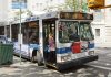 Repeat Offender’s Arrests Ignored Until Fatal Stabbing A woman boarding a clean air hybrid electric bus at a city stop