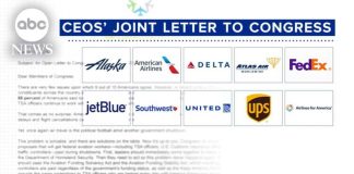Airline CEO's send warning to Congress as Spring Break