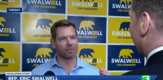 Eric Swalwell denies sexual assault allegations as prominent