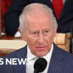 King Charles gives rare address to Congress after meeting