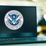 Judge Lets Taliban Killer Out—Eventually Laptop displaying U.S. Department of Homeland Security logo.