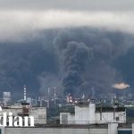 Ukrainian drones hit oil refinery and residential building in Moscow
