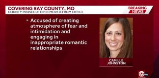 Prosecutor OUSTED Over Shocking Dating Scandal Missouri judge removes Ray County prosecutor as attorney general alleges misconduct