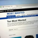 Most-Wanted ‘Diablo’ Taken After Hour-Long Shootout Computer screen showing an FBI Most Wanted webpage