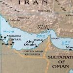 Ceasefire? Trump Says OVER Map of the Middle East highlighting countries and bodies of water