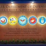 Navy’s Data Boss Gets The Helm U.S. Department of Defense display wall with service seals