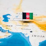 Saudi-Turkey-Pakistan Forge Hard Shield Afghanistan flag pin on a map of South Asia