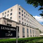 Department of State building exterior on a sunny day