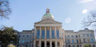 Cartel Governor Returns — Extradition Standoff Brews State capitol building with gold dome and columns