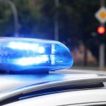 Intruder Drama at Kamala Harris’s Malibu Estate Police car blue siren light flashing