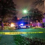 Hanging Death TWIST—Arrest Rocks Jackson Police car blocks residential street at night behind caution tape