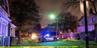 Hanging Death TWIST—Arrest Rocks Jackson Police car blocks residential street at night behind caution tape
