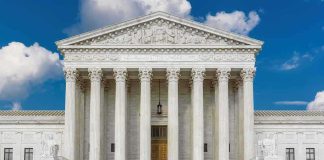 Arctic Frost Bombshell Stuns Capitol United States Supreme Court building with classical columns