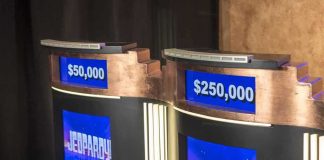 Jeopardy Star Jailed – Disturbing Allegations Erupt game show podiums with digital displays